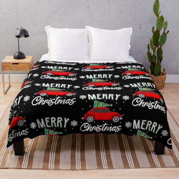 Item preview, Cute Vintage Car I Merry Christmas Tree designed and sold by Aynaurkinsuy.