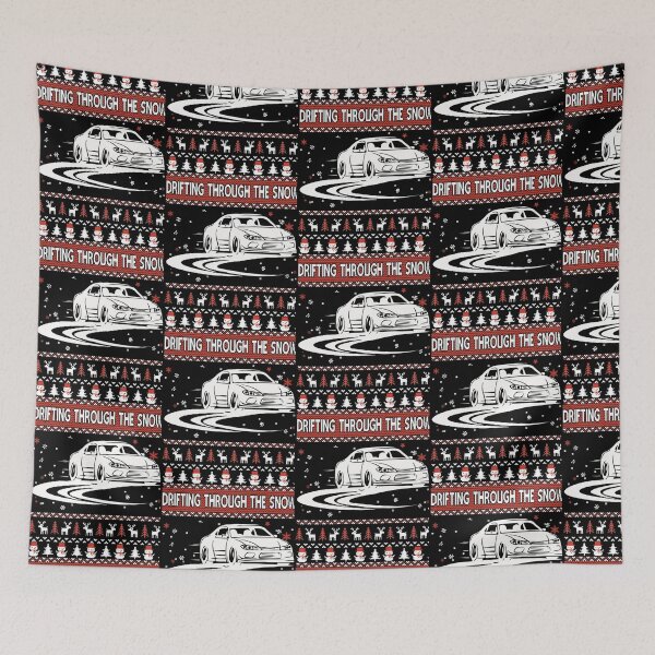 Item preview, Drifting Through The Snow Ugly Christmas Sweater   designed and sold by Aynaurkinsuy.