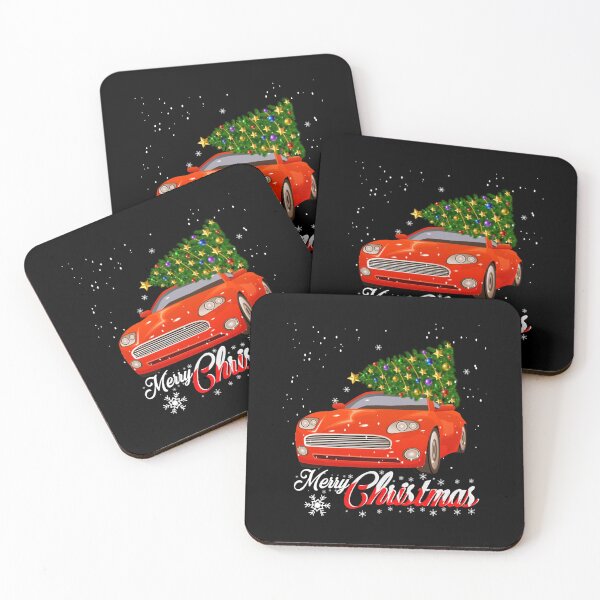 Item preview, Red Truck Merry Christmas Tree Vintage Red Pickup Truck   designed and sold by Aynaurkinsuy.
