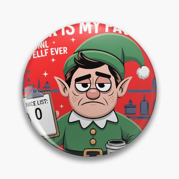 Item preview, Funny Sarcastic Elf Christmas Retail Worker Holiday Survival Humor Tee designed and sold by GiftsForge.