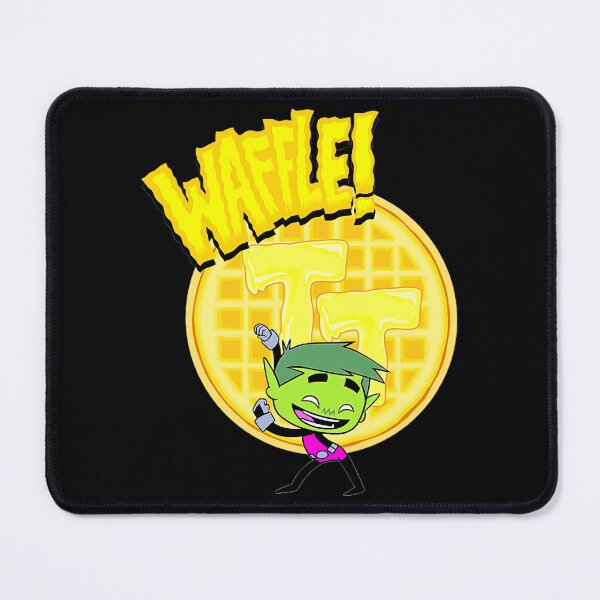 Item preview, Teen Titans Go Beast Boy Waffle Meme designed and sold by nicoeeet.