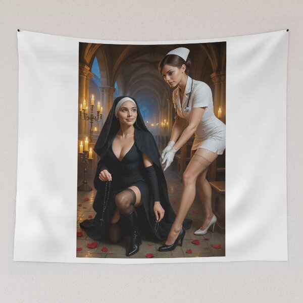 Item preview, Nun x nurse be kind   designed and sold by CathryneDelamort.
