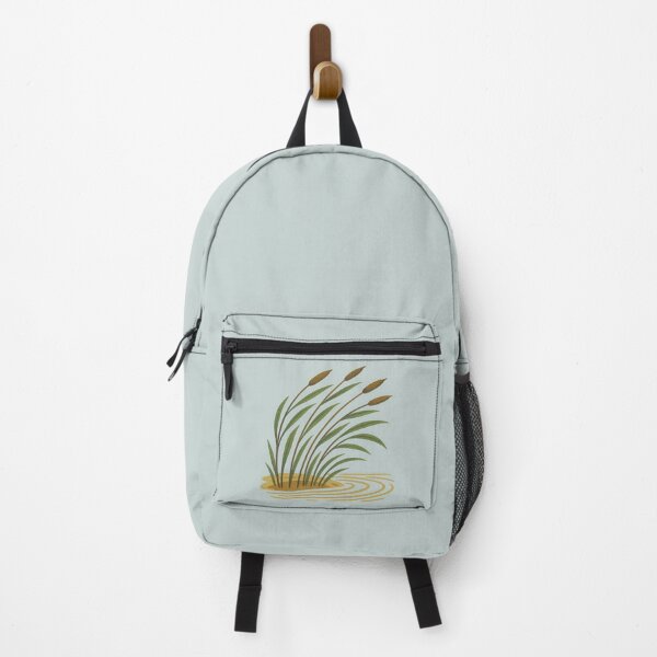 Item preview, Minimal Pond Grass Illustration with Ripples designed and sold by NoctaHike.