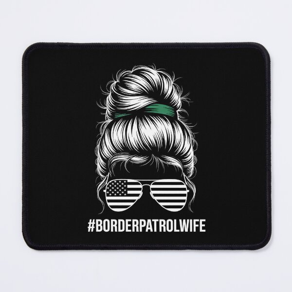 Item preview, It's Not For The Weak Border Patrol Wife designed and sold by Moon-Ape.
