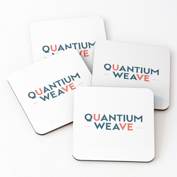 Item preview, Quantum Weave Typography Art | Layered Color Text Graphic Design designed and sold by artfulandy.