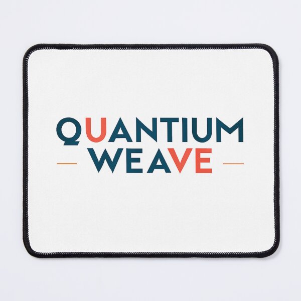 Item preview, Quantum Weave Typography Art | Layered Color Text Graphic Design designed and sold by artfulandy.
