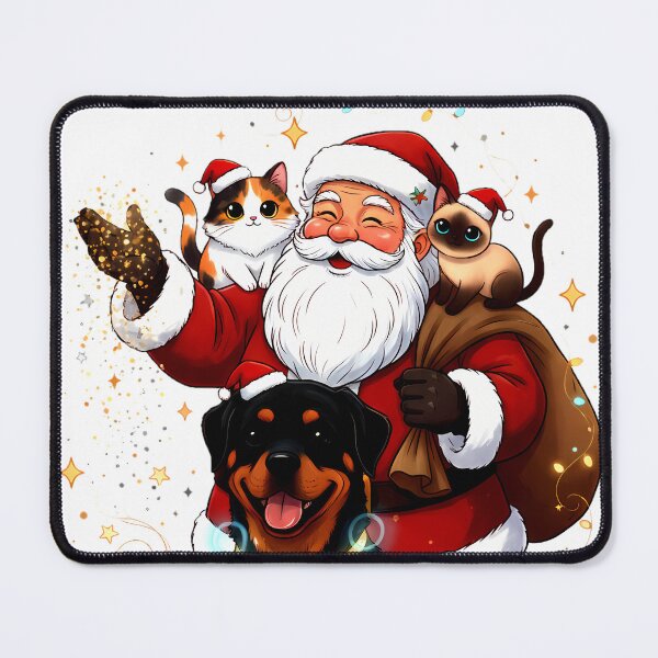 Item preview, Pawsitively Enchanted: Santa’s Magical Pet Moment designed and sold by meesub.