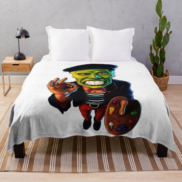 Item preview, The Mask Cartoon Green Face Smiling designed and sold by nicholasdonovan.