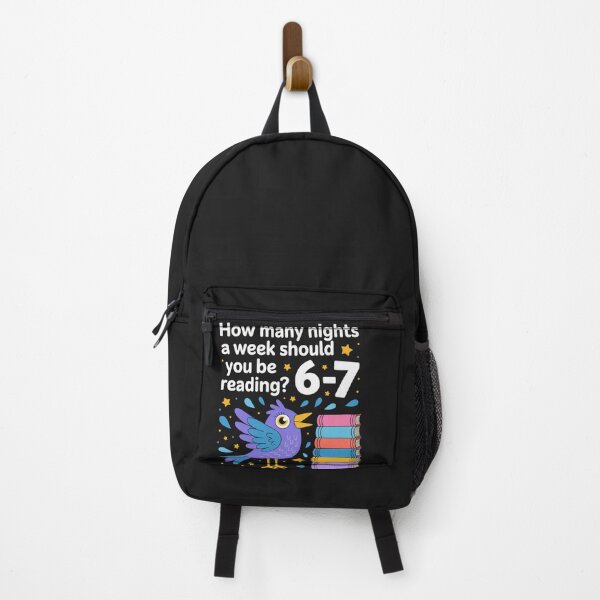 Item preview, Teacher 67 How Many Nights A Week Should You Be Reading 6-7 designed and sold by Clairenity Studio.