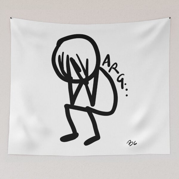 Item preview, Argggg is a feeling designed and sold by Brittany Campbell.
