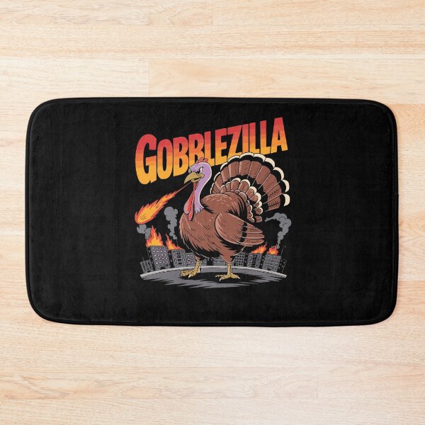 Item preview, Gobblezilla Funny Thanksgiving Happy Retro Style Quote Humor designed and sold by nguyenconguan80.
