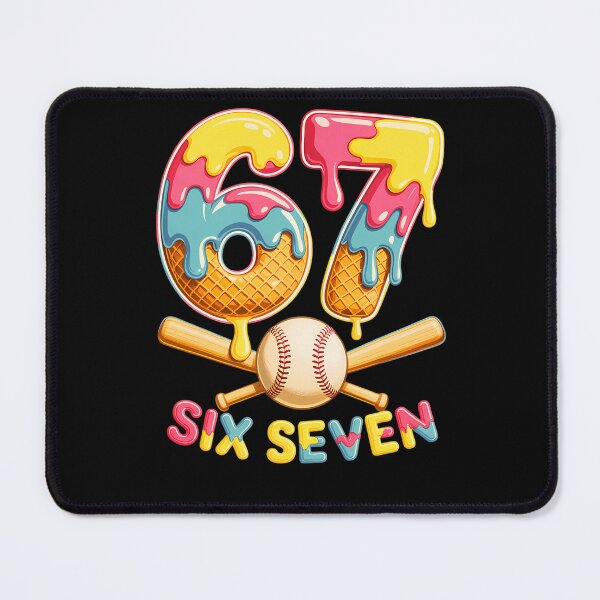 Item preview, Humor Seven Cream Ice Funny Baseball Drip Vintage Quote Six designed and sold by Aaronogagne.