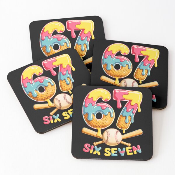 Item preview, Humor Seven Cream Ice Funny Baseball Drip Vintage Quote Six designed and sold by Aaronogagne.