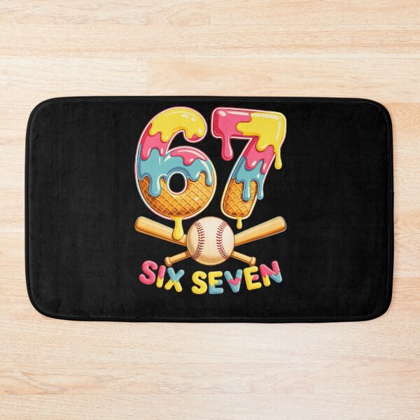Item preview, Humor Seven Cream Ice Funny Baseball Drip Vintage Quote Six designed and sold by Aaronogagne.