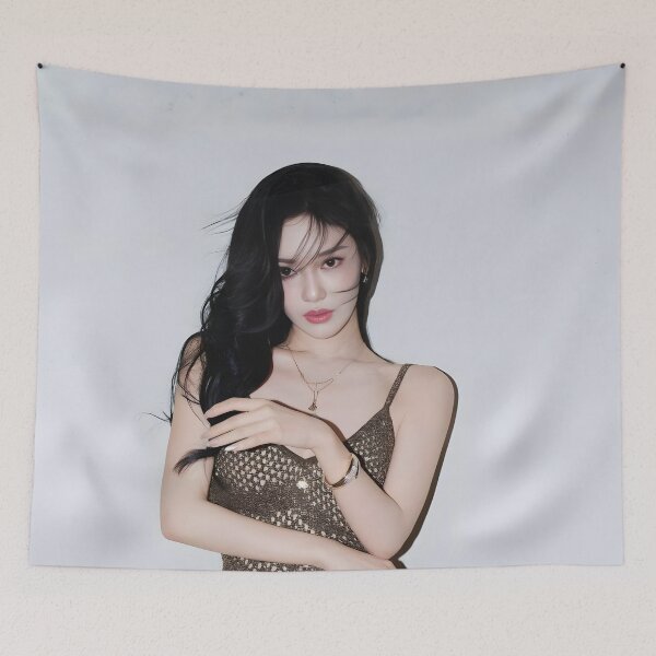 Item preview, Ningning Aespa "Richman" Neon Shine Design designed and sold by Valereekmerch.