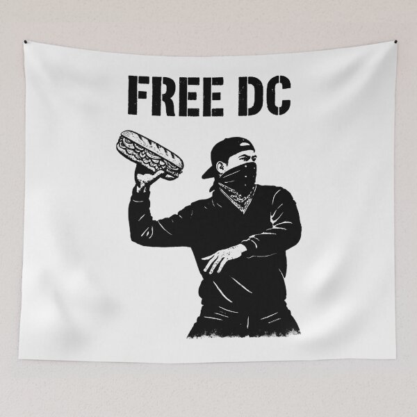 Item preview, Meme Humor DC Sándwich Político Estadounidense Washington Resiste Tipo designed and sold by VictoriaVilleno.