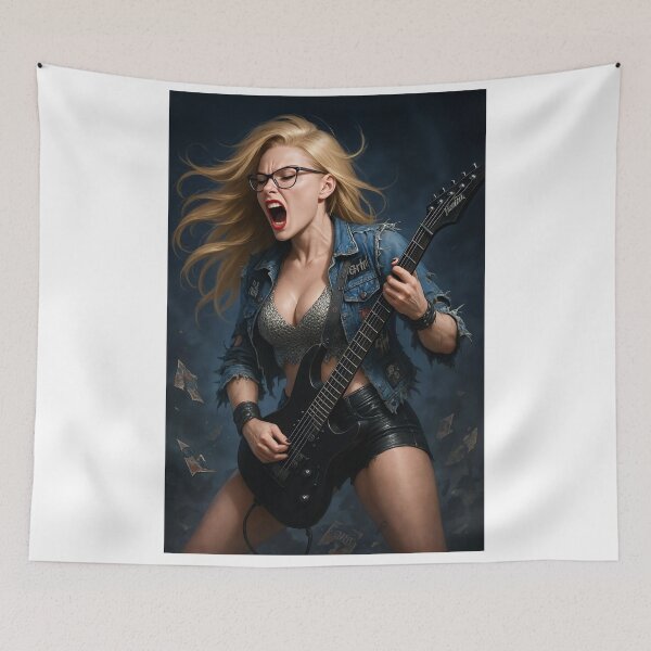 Item preview, Ilya Martin heavy metal guitar   designed and sold by CathryneDelamort.