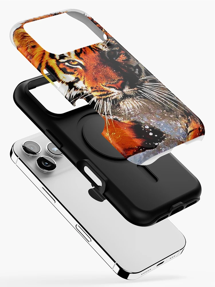 Thumbnail 2 of 4, iPhone Case, Tiger In Water designed and sold by RMSphoto.