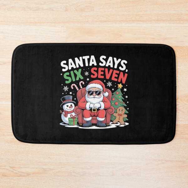 Item preview, Santa Retro Holiday Says Bruh Santa Six Claus Happy Seven designed and sold by ChadnoSmith.