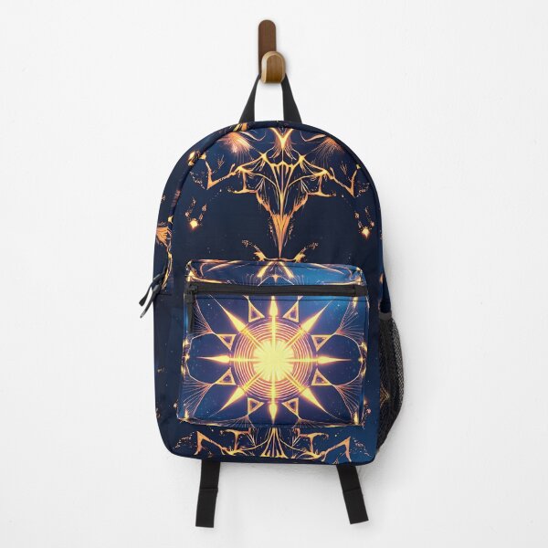 Item preview, Glowing Fractal Mandala – Radiant Sacred Geometry Digital Art designed and sold by DanjerBoi.