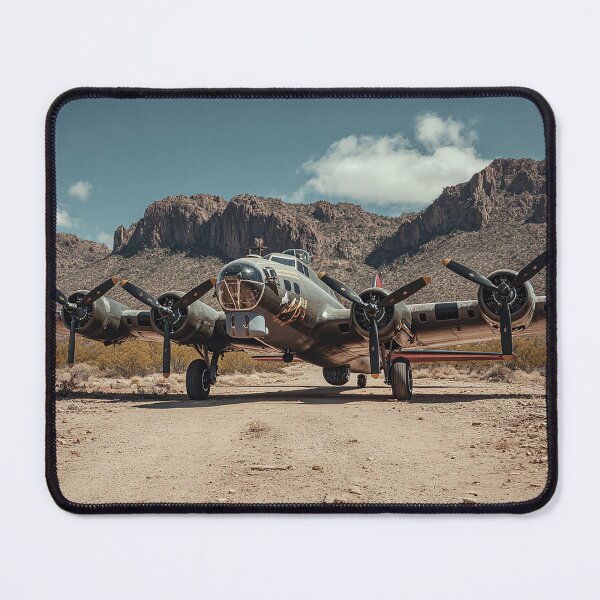 Item preview, B-17 Bomber in Desert Landscape designed and sold by Skyframe Aviation.