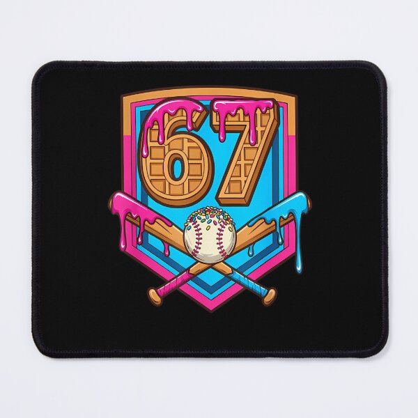 Item preview, Seven Baseball Vintage Drip Funny Six Ice Quote Humor Cream designed and sold by Aaronogagne.