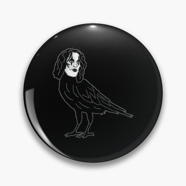 Item preview, The Crow Gothic Raven Illustration designed and sold by bettannfuco.