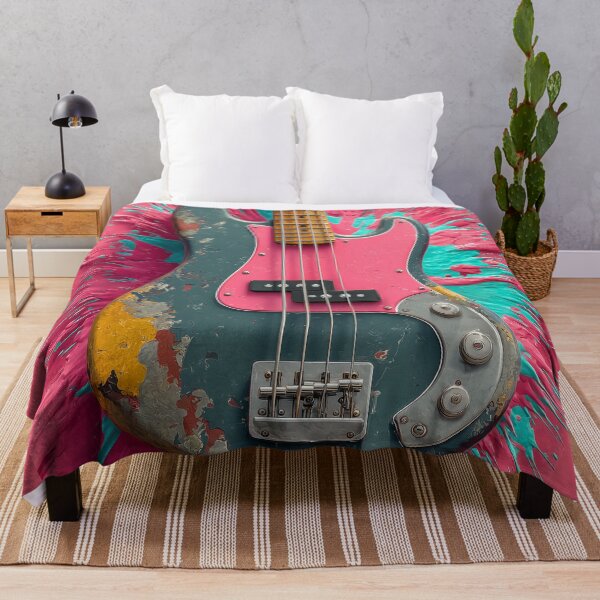 Item preview, Neon Bass Splash designed and sold by ArgentoArt.