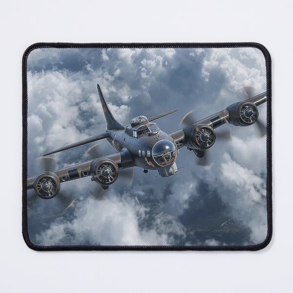 Item preview, B17 Flying Fortress Returning From the English Channel in Clear Skies designed and sold by Skyframe Aviation.