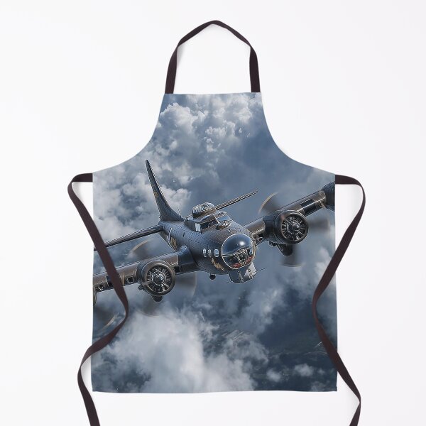 Item preview, B17 Flying Fortress Returning From the English Channel in Clear Skies designed and sold by Skyframe Aviation.