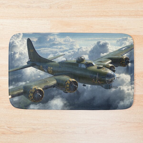 Item preview, Boeing B17F Flying Fortress Passing Over Northern France on the Return Home designed and sold by Skyframe Aviation.