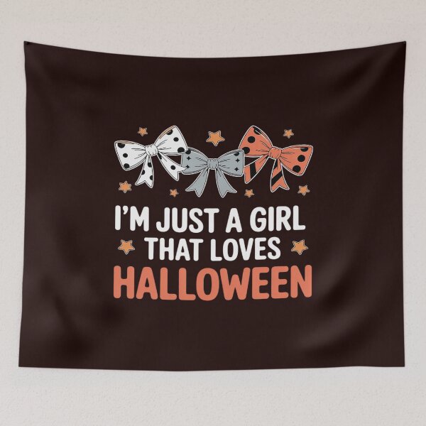 Item preview, I'm Just A Girl That Loves Halloween designed and sold by SnackPAC.
