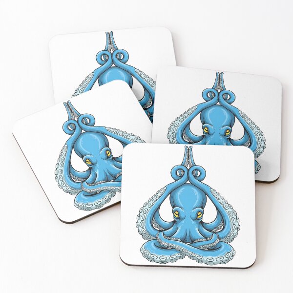 Item preview, Meditating Octopus Yoga Pose Sea Creature designed and sold by k3rstman1.