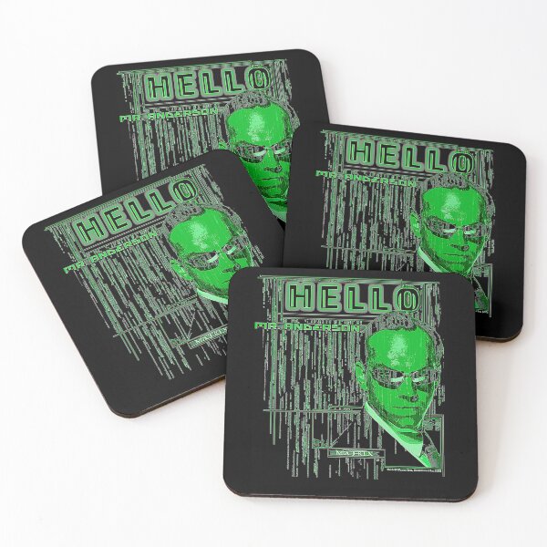 Item preview, The Matrix Green Code Morpheus Head designed and sold by BillyEasterly.