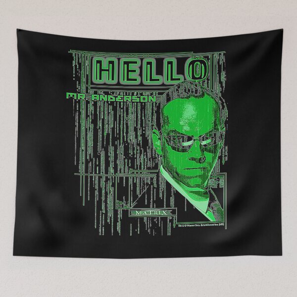 Item preview, The Matrix Green Code Morpheus Head designed and sold by BillyEasterly.