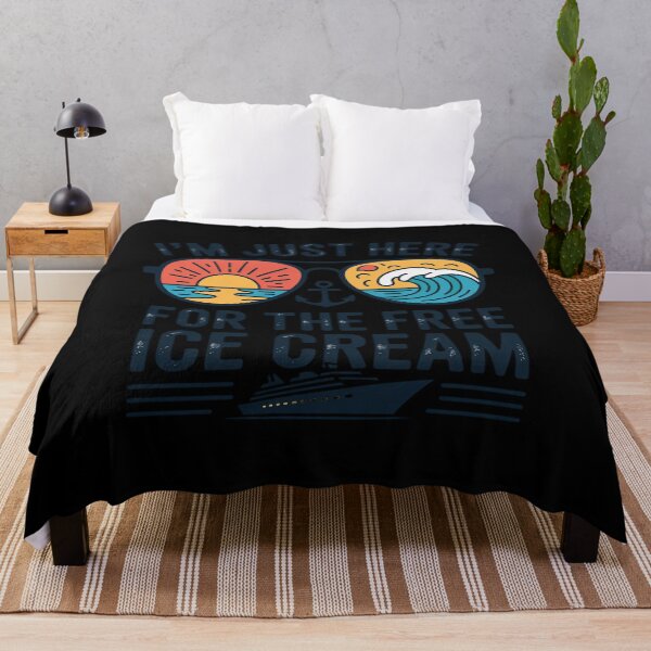 Item preview, I'm Just Here For The Free Ice Cream Cruise Family designed and sold by SnackPAC.