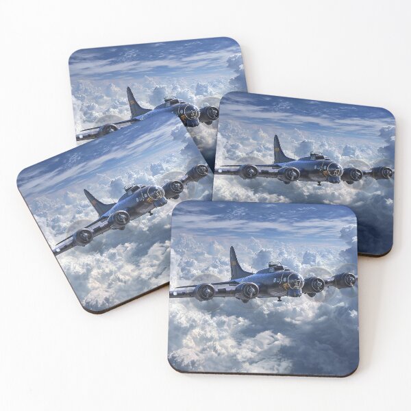 Item preview, B-17 Flying Fortress in the Clouds designed and sold by Skyframe Aviation.
