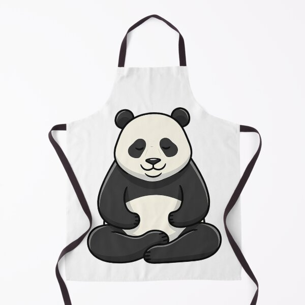 Item preview, Cute Meditating Panda Yoga Pose designed and sold by k3rstman1.