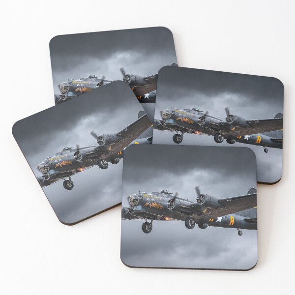 Item preview, Vintage B-17 Flying Fortress in Flight designed and sold by Skyframe Aviation.