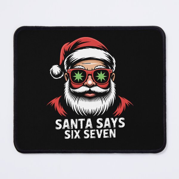 Item preview, Happy Six Bruh Santa Says Seven Claus Holiday Santa Retro designed and sold by ChadnoSmith.