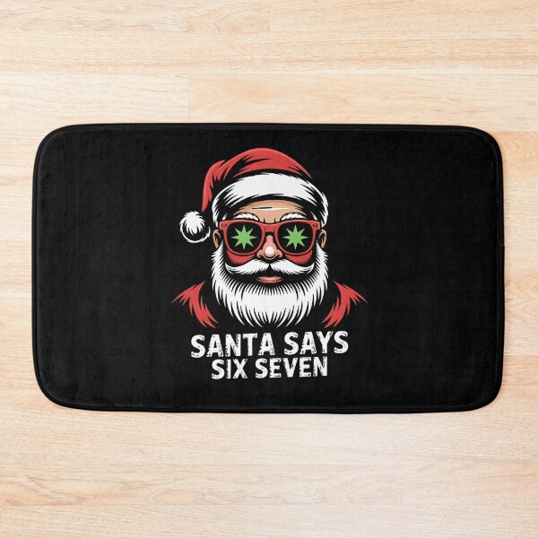 Item preview, Happy Six Bruh Santa Says Seven Claus Holiday Santa Retro designed and sold by ChadnoSmith.