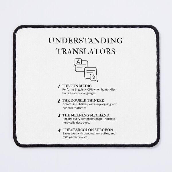 Item preview, Translator Humor Shirt – Witty Linguistics Definitions Collection designed and sold by PsyFlow35.