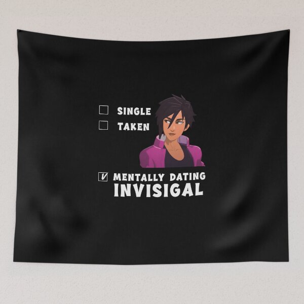 Item preview, Mentally Dating Invisigal Dispatch Game designed and sold by JaquelinDach.