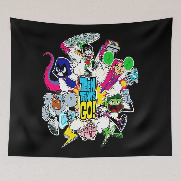 Item preview, Teen Titans Go Funny Chaos Collage designed and sold by nicoeeet.