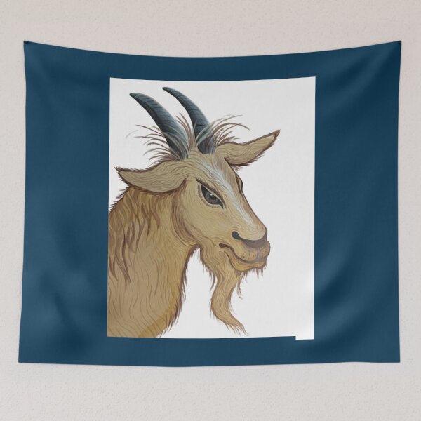 Item preview, Billy goat   designed and sold by shopbadao1.