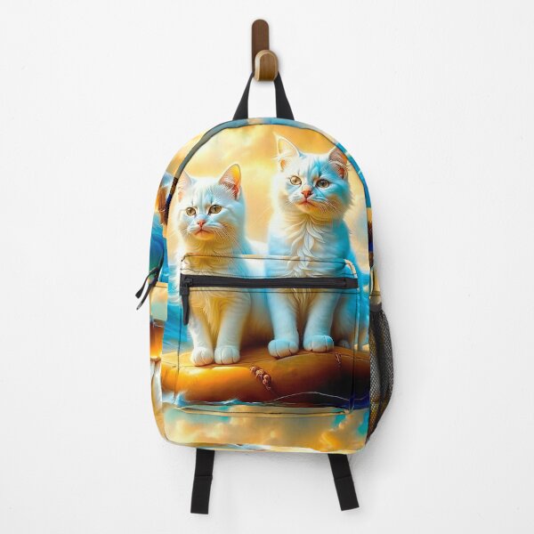 Item preview, Two Cats In Oil Painting Style designed and sold by LanaGustavsson.