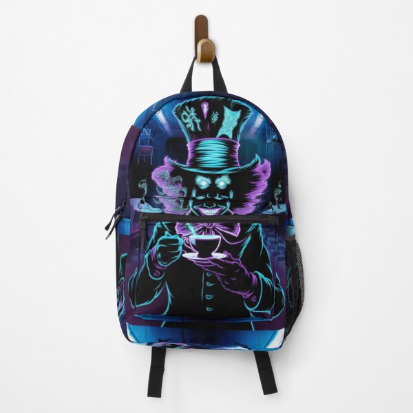 Item preview, Neon Mad Hatter – Cyberpunk Tea Time designed and sold by FusiTink.