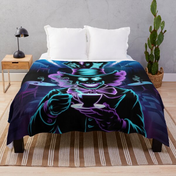 Item preview, Neon Mad Hatter – Cyberpunk Tea Time designed and sold by FusiTink.