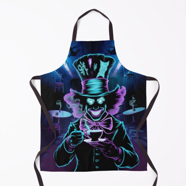 Item preview, Neon Mad Hatter – Cyberpunk Tea Time designed and sold by FusiTink.