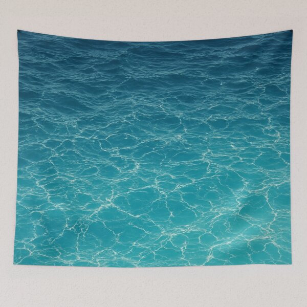 Item preview, Blue gradient ocean - sea water pattern designed and sold by Ocean's ⭐⭐⭐⭐⭐.